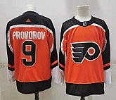 Philadelphia Flyers 9 Ivan Provorov Orange Adidas 2020-21 Stitched Jersey,baseball caps,new era cap wholesale,wholesale hats